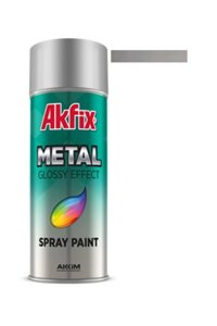 AKFIX краска для металла матовая бронзовая эффект серебра