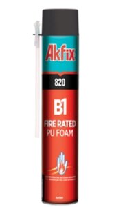 Огнеупорная профессиональная пена B1 850 мл Akfix