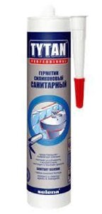TYTAN герметик силиконовый санитарный UPG белый,310/280 мл) (КНР, Польша, РФ)