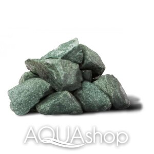 Жадеит камни для печи колотый средний (7-12 см.) 10 кг (ведро)