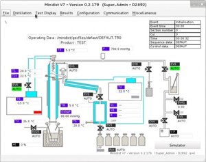 Gecdist V7 программное обеспечение для дистилляционных установок (дистиллятор)