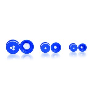 Крышки резьбовые с мембраной DURAN Group, PP/ PTFE