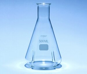 Перегородчатые колбы Scilabware, боросиликатное стекло Pyrex