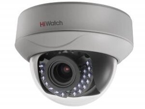 Купольная HD-TVI видеокамера HiWatch DS-T107