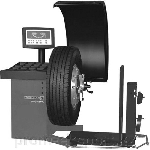 Балансировочный станок (стенд) для колес грузовых автомобилей Hofmann Geodyna 980L LIFT. Цвет серый RAL 7040. от компании ТЕХНОПРОМ - фото 1