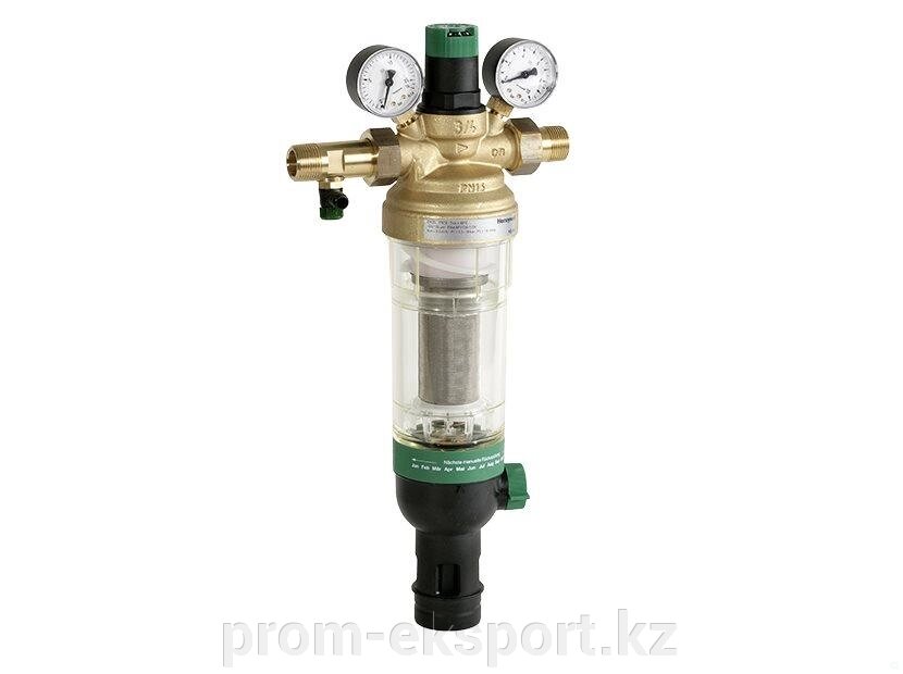 Фильтр для холодной воды с редуктором HONEYWELL HS 10S-1 1/4 AA от компании ТЕХНОПРОМ - фото 1