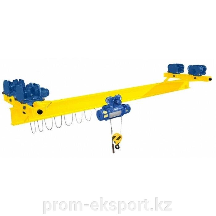 Кран мостовой однобалочный подвесной однопролётный г/п 5 т пролет 15,0 м от компании ТЕХНОПРОМ - фото 1