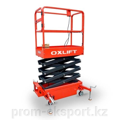 Ножничный подъемник QX-020-048 OXLIFT 4800 мм 200 кг от компании ТЕХНОПРОМ - фото 1