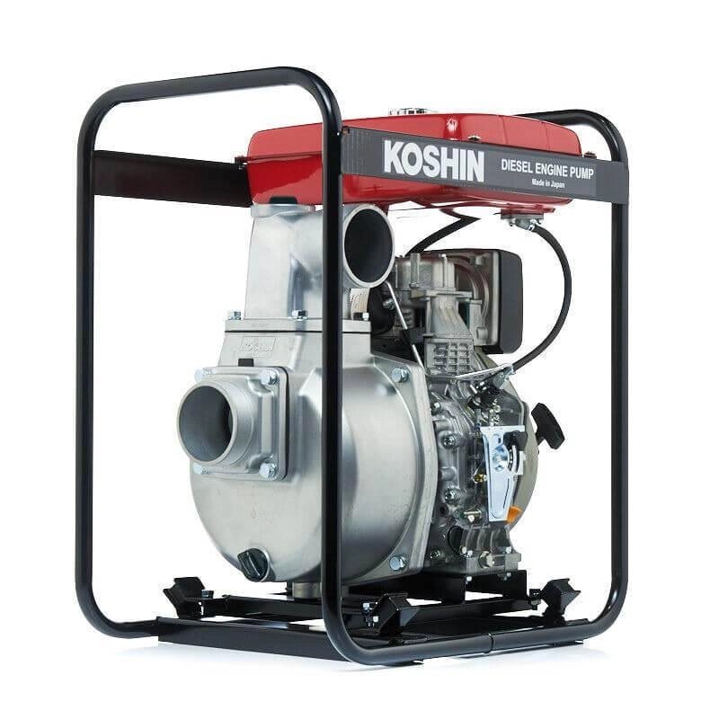 Дизельная мотопомпа для сильно-загрязненных вод Koshin STY-80D - распродажа