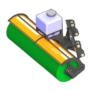 Щетка дорожная с поворотом механическая