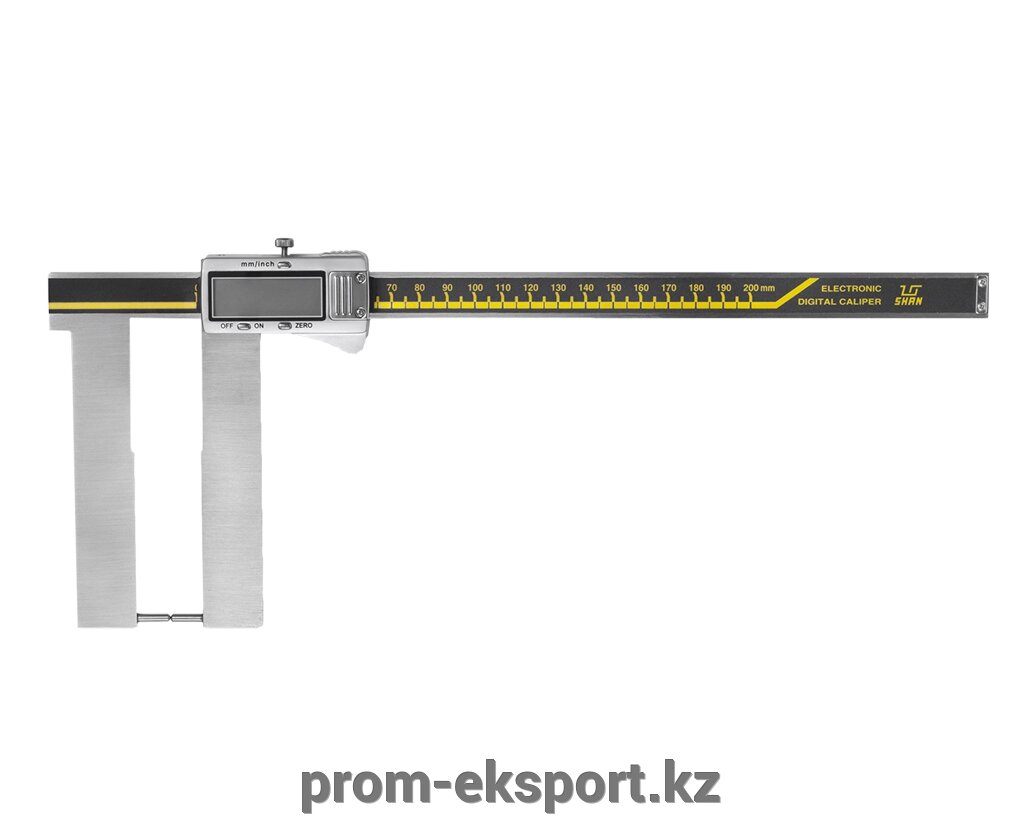Штангенциркуль д/нар. канавок ШЦЦСК-6-200 0,01 электронный губки110мм SHAN от компании ТЕХНОПРОМ - фото 1