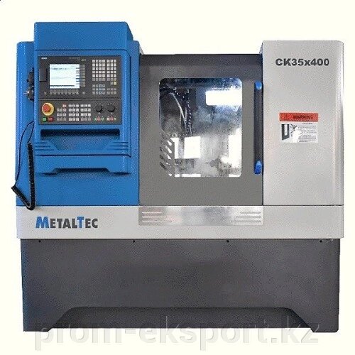 Токарный станок c ЧПУ с горизонтальной станиной MetalTec CK 35x400 от компании ТЕХНОПРОМ - фото 1