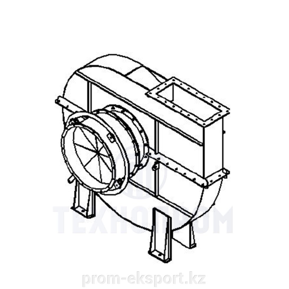 Вентилятор мельничный ВМ 15 от компании ТЕХНОПРОМ - фото 1