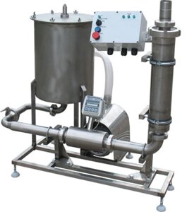 Комплект оборудования для учета (21000 л/ч) и фильтрации (6000 л/ч) молока