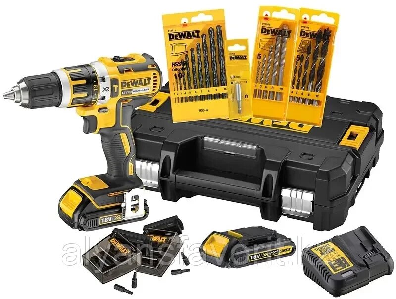 Аккумуляторный ударный шуруповерт Dewalt DCK795S2T от компании Компания АльянсФаворит - фото 1