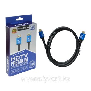 Цифровой кабель HDMI - HDMI HDTV 4K, UHD,V2.0 premium, 1,5 м