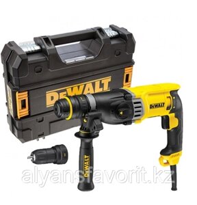 DeWalt, D25144K, Трехрежимный SDS-plus перфоратор, 28 мм, 900 Вт + БЗП патрон