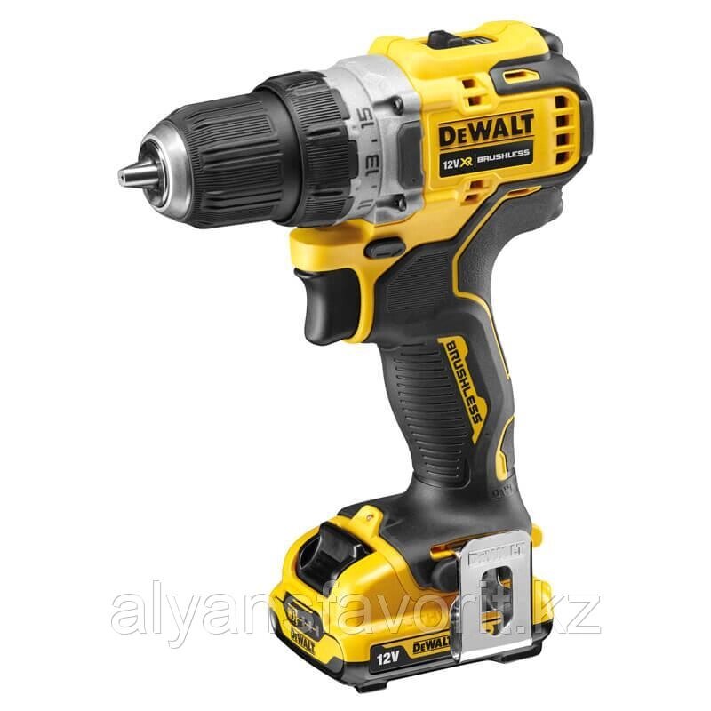 DeWalt, DCD701D2, Ультра компакт дрель-шуруповерт, 12В, 2Ач от компании Компания АльянсФаворит - фото 1