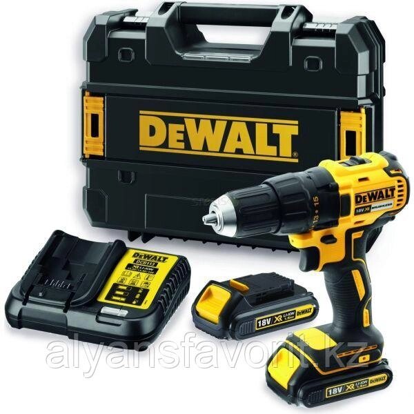 DeWalt, DCD778D2T, Ударная дрель-шуруповерт, 65Нм, 2х2Ач, кейс от компании Компания АльянсФаворит - фото 1