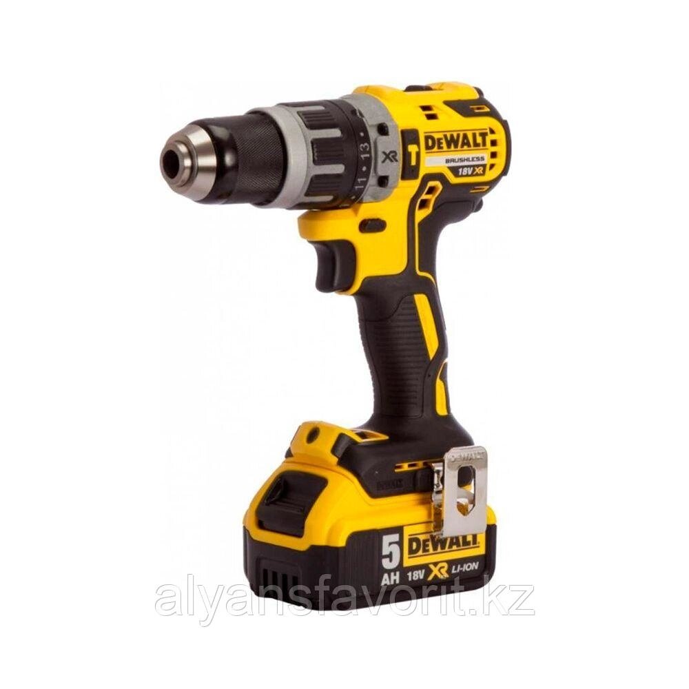 DeWalt, DCD796P2, 18ВLi Безщеточная ударная аккум. дрель, 2ск, 70Нм, 2х5Ah от компании Компания АльянсФаворит - фото 1