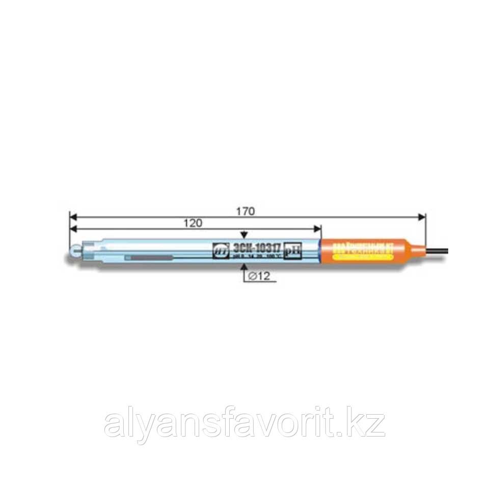 Электрод комбинированный ЭСК-10317/7 (стеклянный)  (кабель К 220.1) от компании Компания АльянсФаворит - фото 1