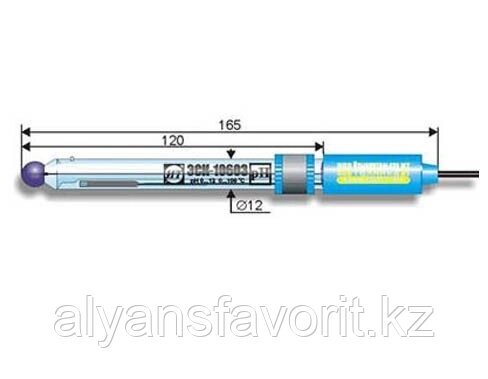 Электрод комбинированный ЭСК-10603/7 (стеклянный)  (кабель К 80.7) от компании Компания АльянсФаворит - фото 1