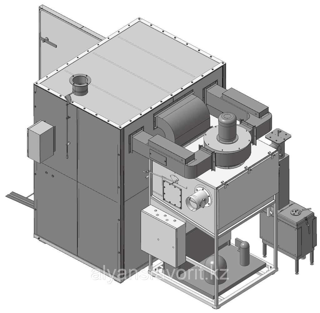 КАМЕРА КСХК для вяления, сушки и холодного копчения рыбы (на базе КТД). от компании Компания АльянсФаворит - фото 1