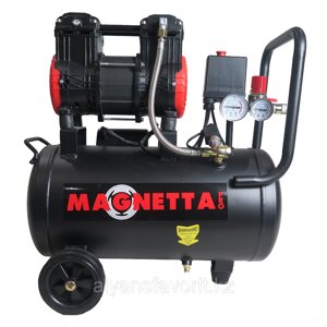 Magnetta, BW800-24, Компрессор воздушный безмасляный, 24 л, 1х750W