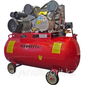 Magnetta, SV0.25/8-80L, компрессор воздушный поршневой масляный с ременным приводом