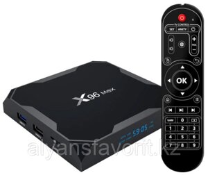 Медиаплеер android TV BOX приставка - X96 MAX PLUS (4/32GB)