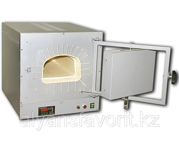 Муфельная печь ПМ-12М3-1200 (до 1250 °C, 8 л, керамика) от компании Компания АльянсФаворит - фото 1