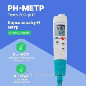 PH-метр Testo-206-pH2 (карманный)