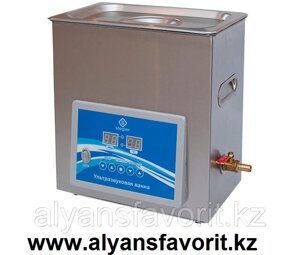 Ультразвуковая ванна (мойка) Stegler 6DT (6 л,20-80°C, 180W)