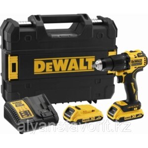 Шуруповерт аккумуляторный бесщеточный DeWALT DCD709D2T