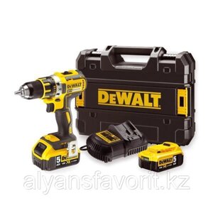 DeWalt, DCD791P2, Бесщеточная аккумуляторная дрель, 2 ск, 70Нм,2х5Ah