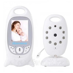 Видеоняня VB601 Video Baby Monitor с колыбельными, датчиком температуры и ночной подсветкой