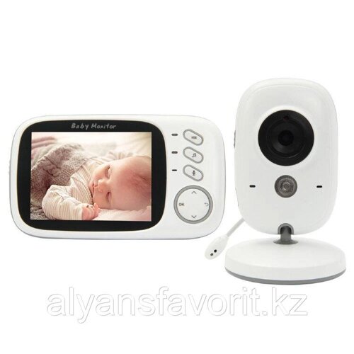 Видеоняня VB603 Video Baby Monitor с колыбельными, датчиком температуры и ночной подсветкой