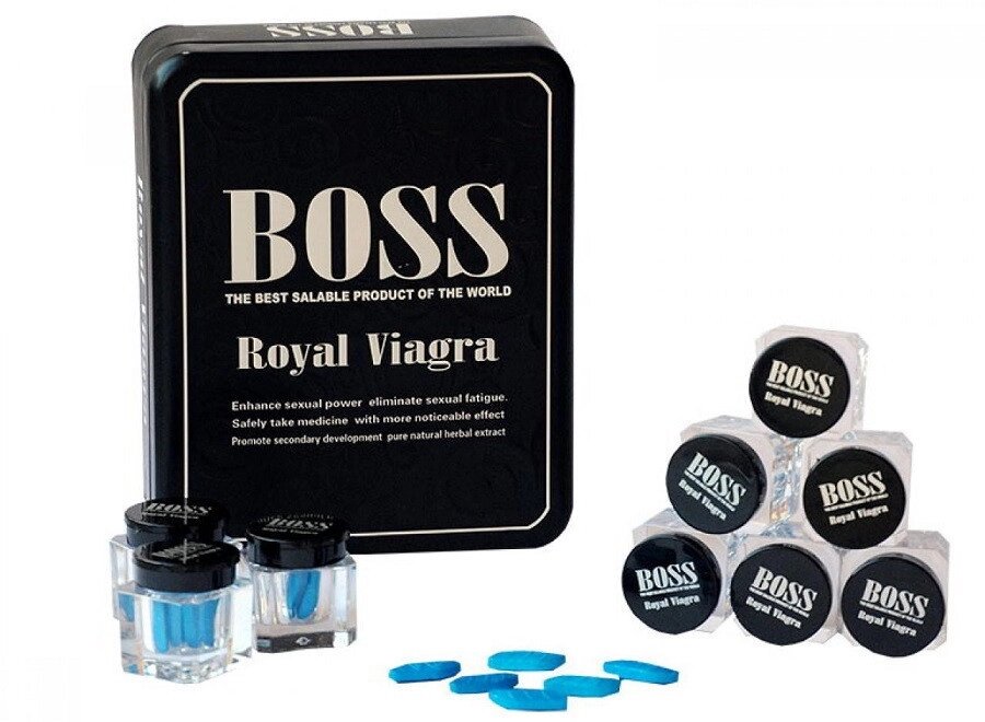 Boss Royal Viagra Королевская Виагра Босс от компании Интернет-магазин "Чёрный Дракон" - фото 1