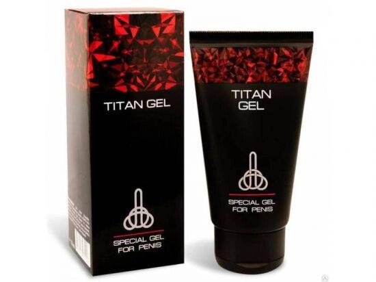 Интимная смазка Tytan gel  Титан гель-для увеличения члена от компании Интернет-магазин "Чёрный Дракон" - фото 1