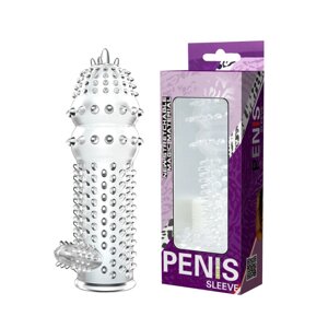 Интимная игрушка насадка удлинитель "Penis Sleeve"