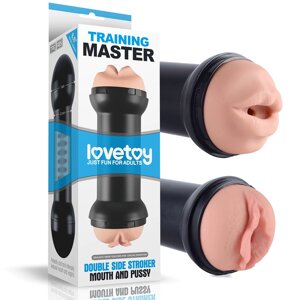 Интимная игрушка двойной мастурбатор Training Master