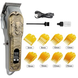 Машинка для стрижки волос в стиле ретро Hair Clipper Barbershop HI-209