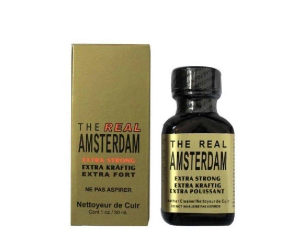 Попперс  Poppers  Amsterdam Extra Strong 30ml. от компании Интернет-магазин "Чёрный Дракон" - фото 1