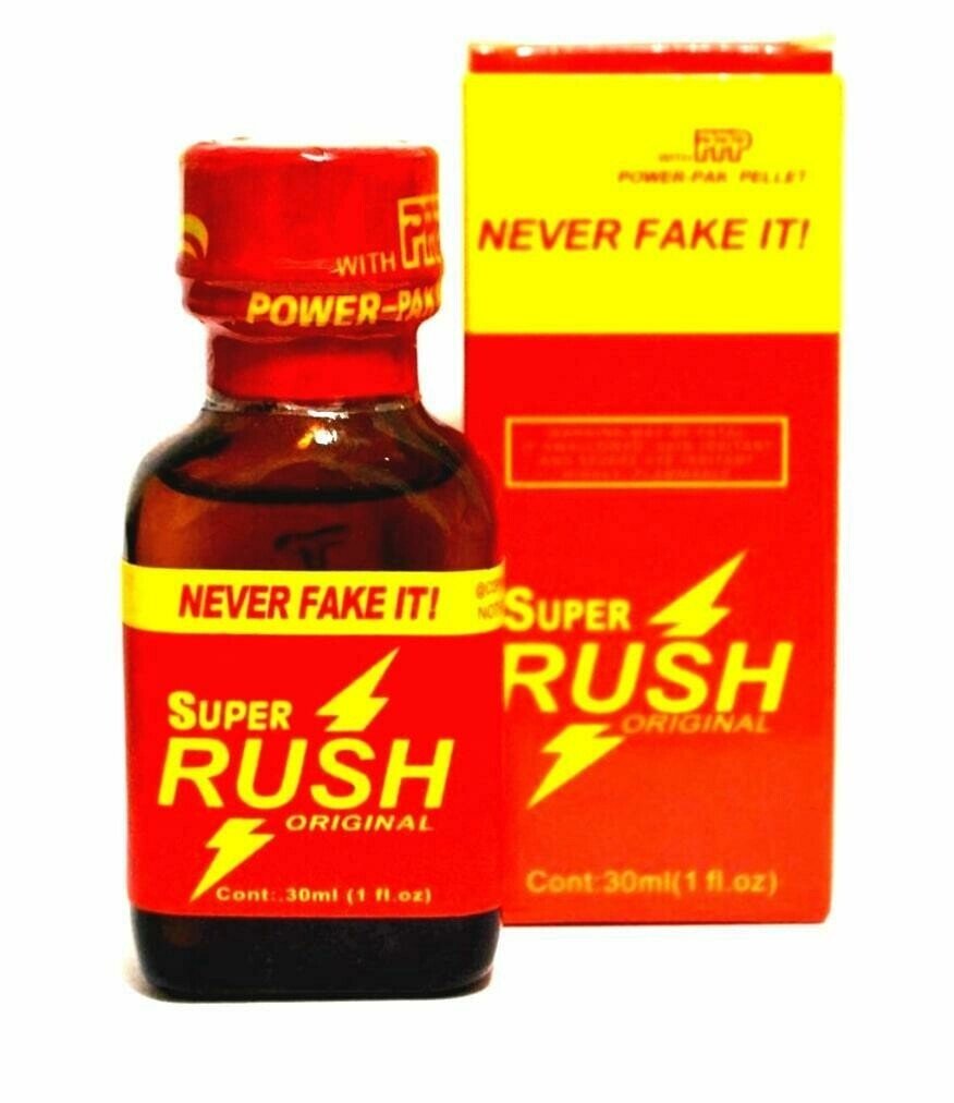 Попперс  Poppers Super Rush 30ml. от компании Интернет-магазин "Чёрный Дракон" - фото 1