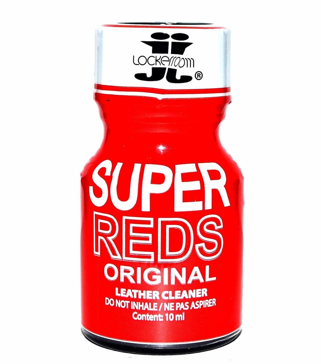 Возбуждающие средство  Poppers Super Reds 10ml. Канада от компании Интернет-магазин "Чёрный Дракон" - фото 1