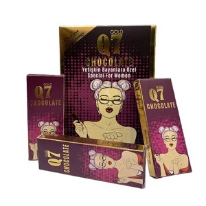 Возбуждающие средство Золотой шоколад Q7 Gold для женщин.