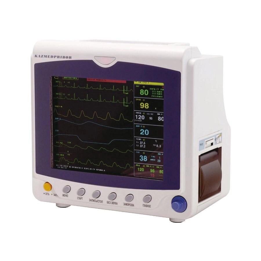 Монитор пациента QMP-М5000 (8,4-дюйм), полная комплектация от компании ТОО UM TRADE - фото 1