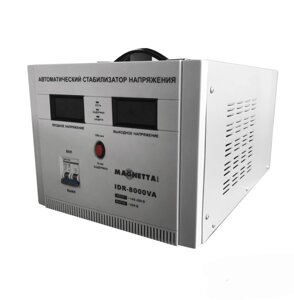 Magnetta, IDR-8000VA, Стабилизатор напряжения сервоприводный напольный, однофазный, двойной цифровой