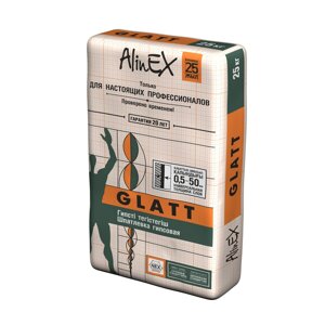 АlinEX шпатлевка Глатт (25кг)