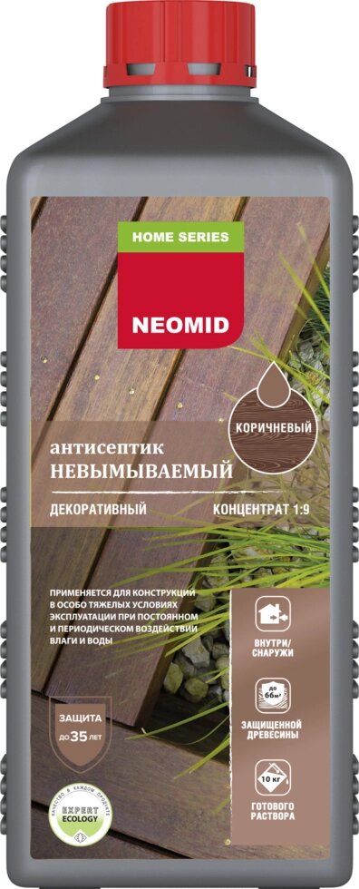 Антисептик Neomid Home Series невымываемый тонирующий  1 кг от компании ИП Фомичев - фото 1